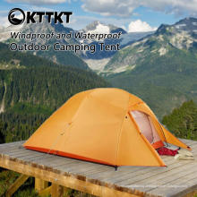 2,4 kg Orange Mountaineer Trekking Double Tente Toile